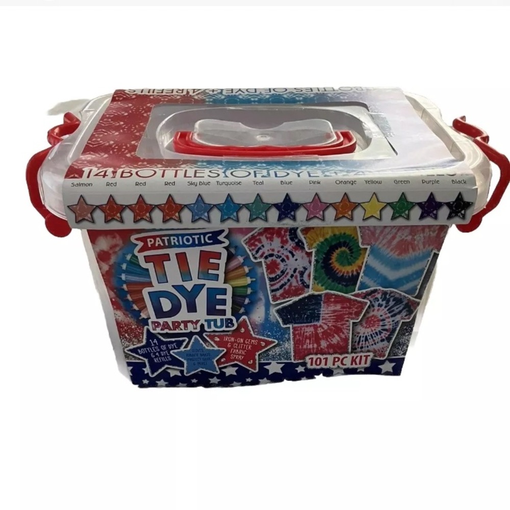 Create Basics Patriotic Tie Dye Kit